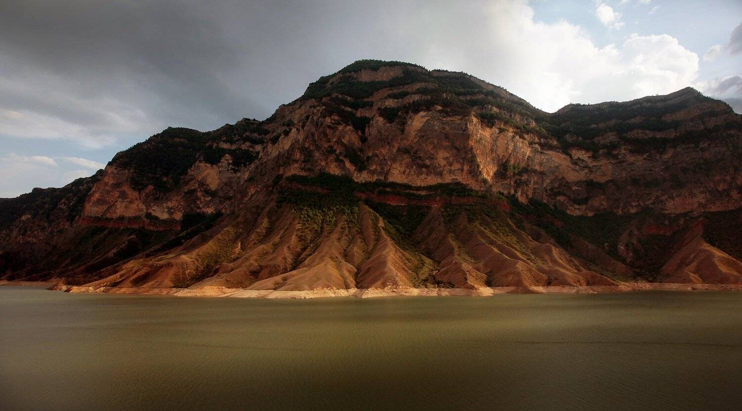 ирганай,водохранилище,горы,вершины,пейзаж,небо,деревья,дагестан,природа, Marat Magov