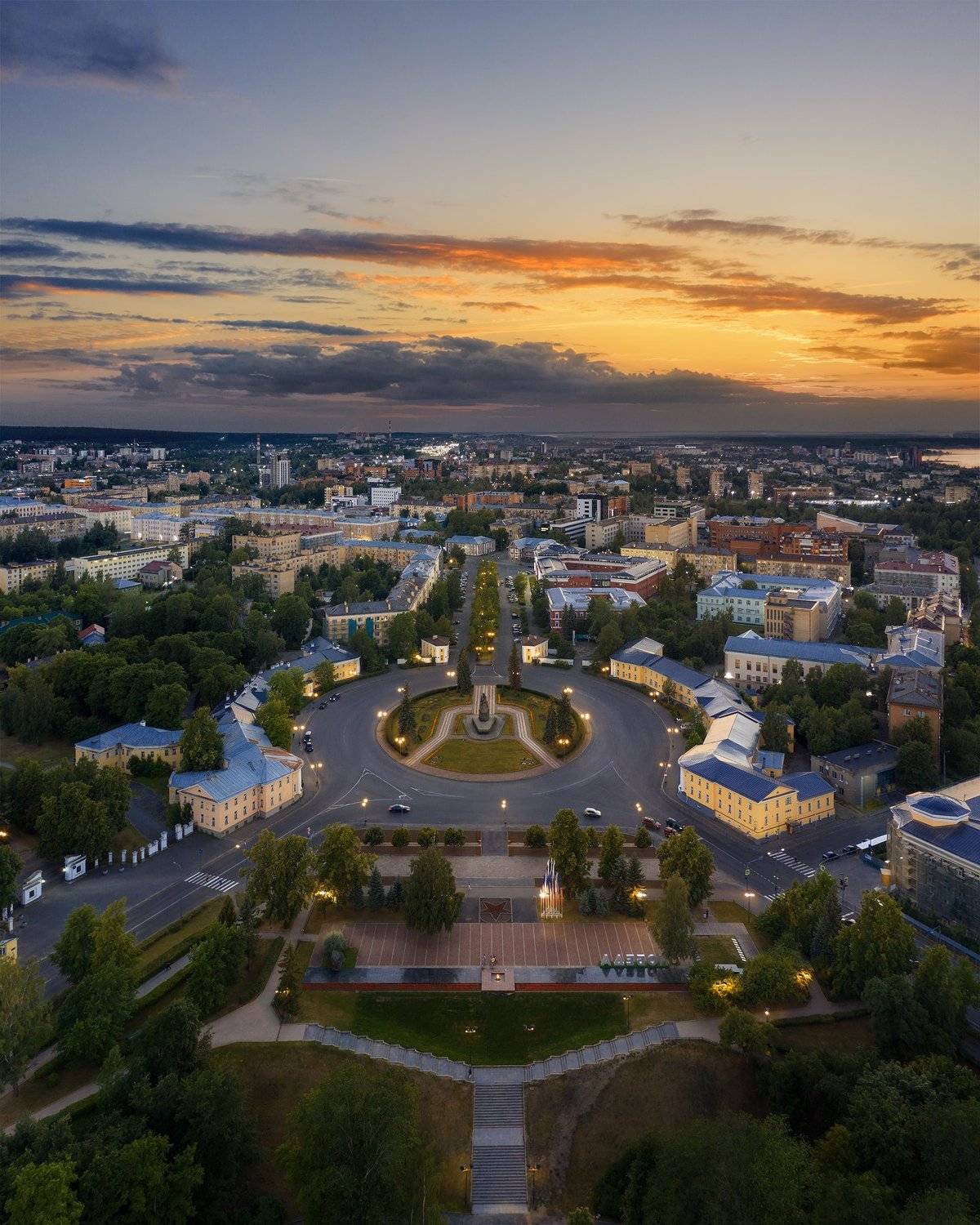 аэросъемка, город, петрозаводск, Михаил Проскалов