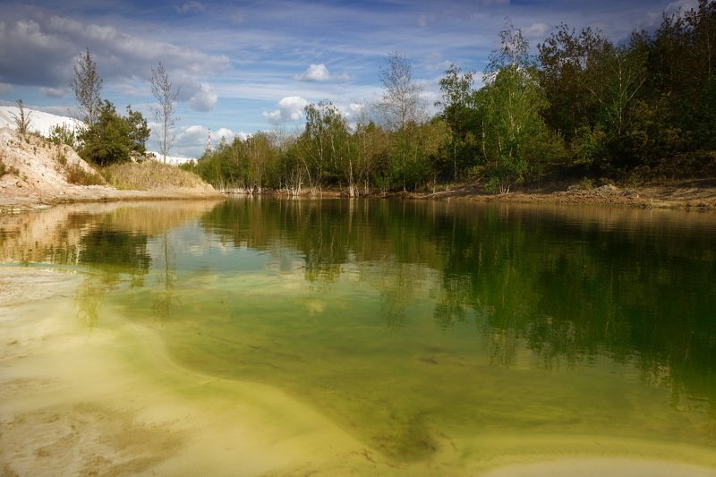 беларусь, экология, озеро, вода Green lake фото превью