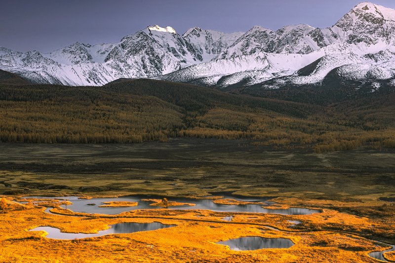 джангысколь,осень,горный алтай, курайская степь ,ёштыкель Урочище Ёштыкель фото превью