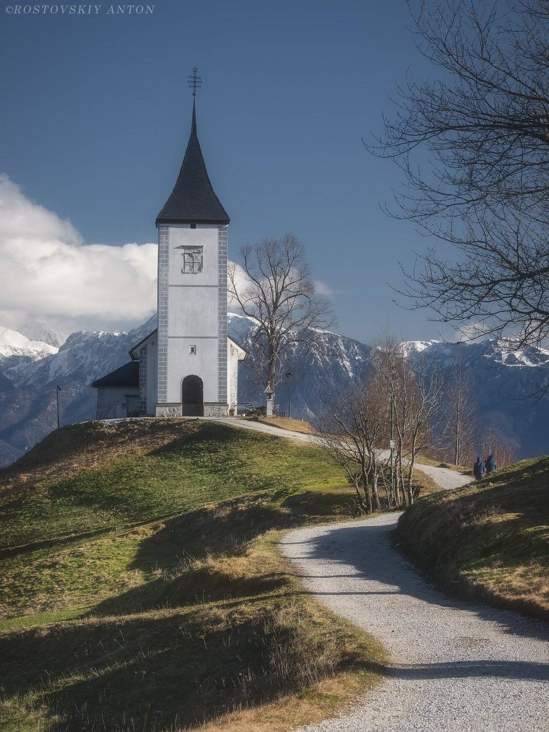 Словения, фототур, Пейзаж, церковь, ямник, , Антон Ростовский