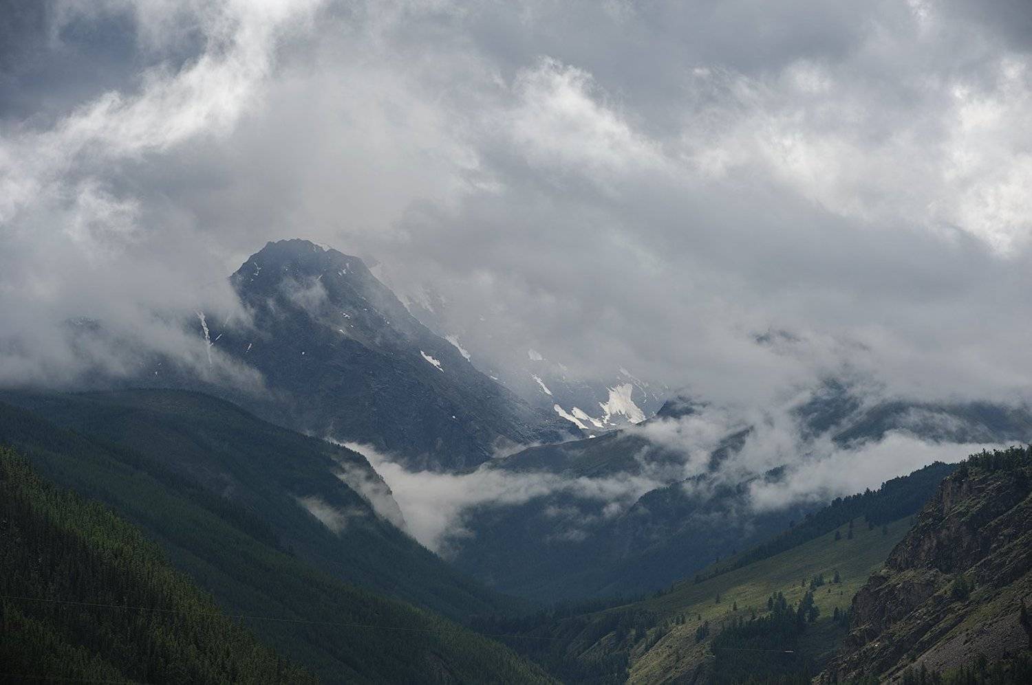 горы погода небо облака горныйалтай, Олег Логунов