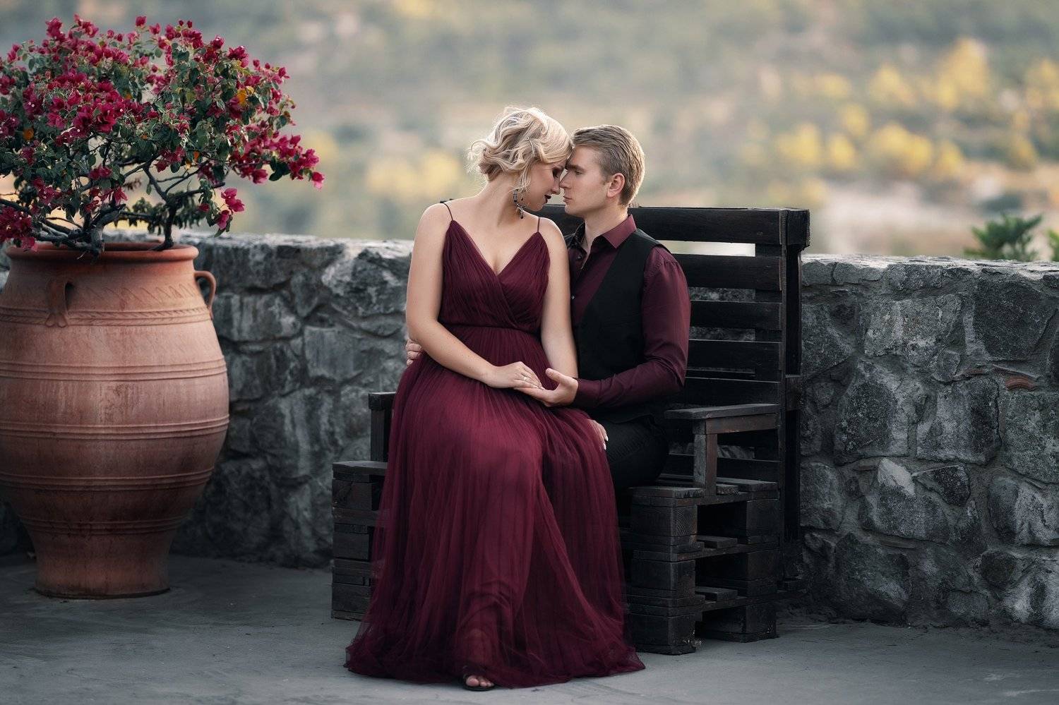 пара love story вампиры постановочная фотография, Виктория Кузнецова