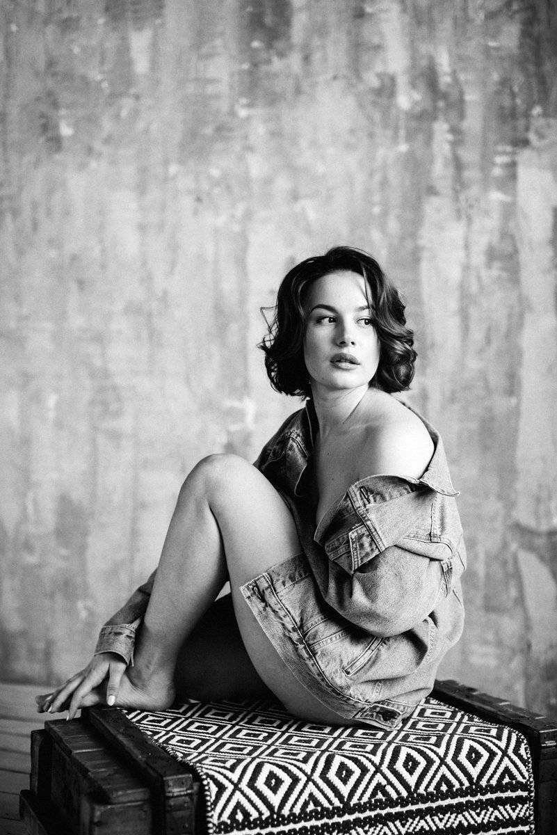 #портрет #девушка #никон #фотосессия #нск #актриса #чб, Александр Брежнев