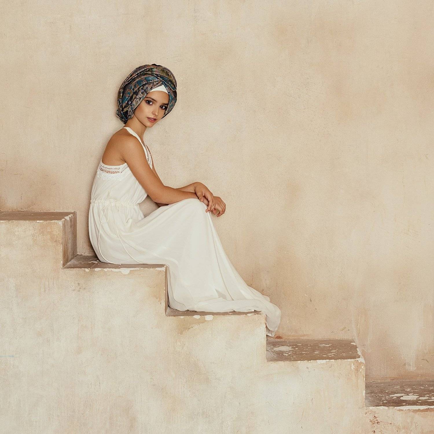 девушка, портрет, милая, cute, girl, portrait, тюрбан, чалма, Тимофей Смирнов