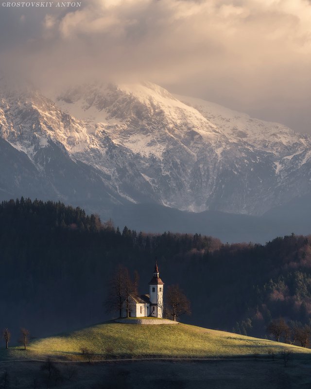 Утро в горах | фототур в Словению фото превью