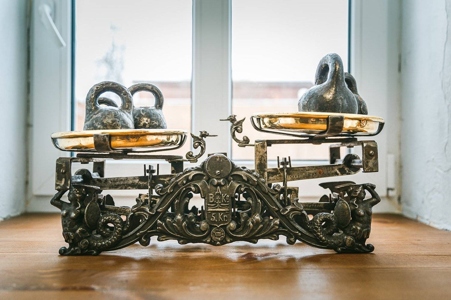 весы, старинный, Юрий Шурчков