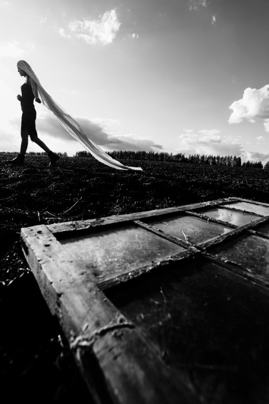 Концепт,Черно белое  фото превью