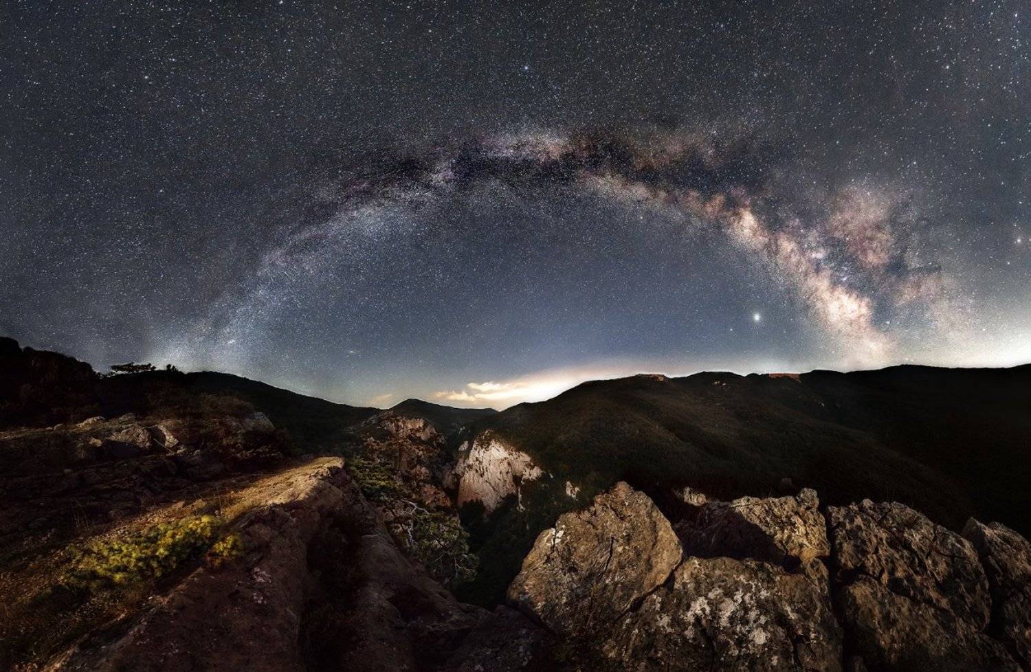 крым, каньон, большой крымский каньон, млечный путь, звезды, небо, пейзаж, landscape, Vyacheslav Lozhkin