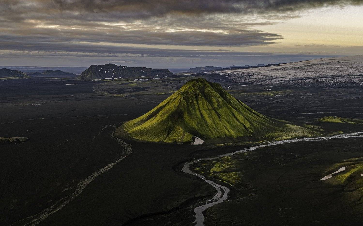 аэрофотосъёмка,пейзаж,iceland,m&aelig;lifell, Ruslan Stepanov