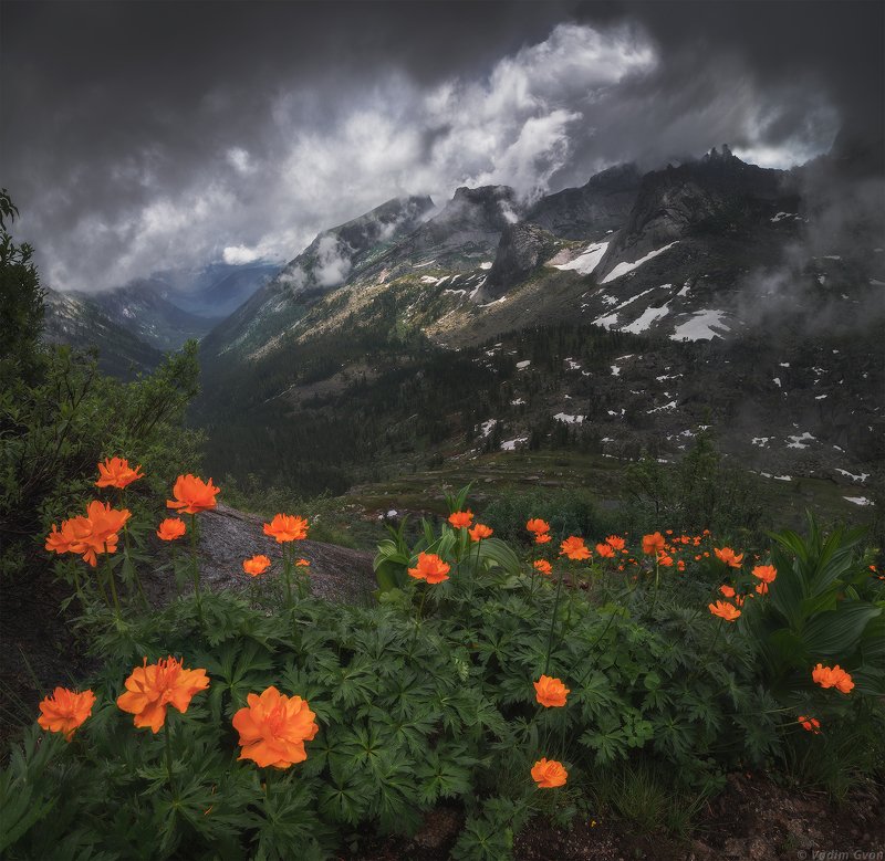 ергаки, сибирь Пальцы великана фото превью