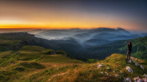 Рассвет у горы Оштен