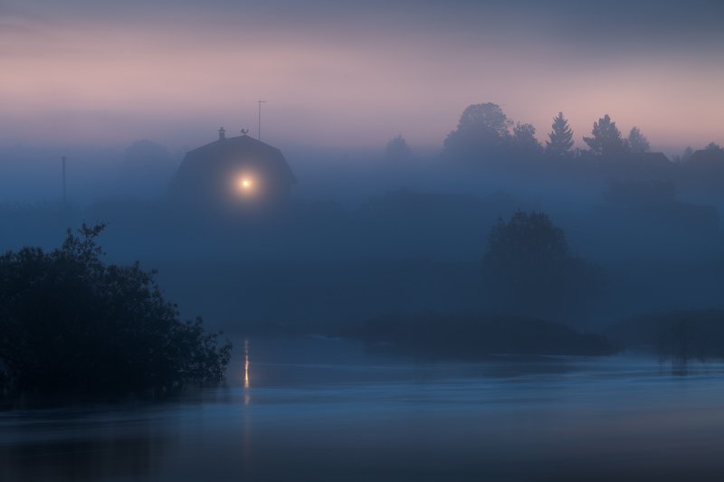 ночь,пейзаж, лето, угра Мелодии ночи... фото превью