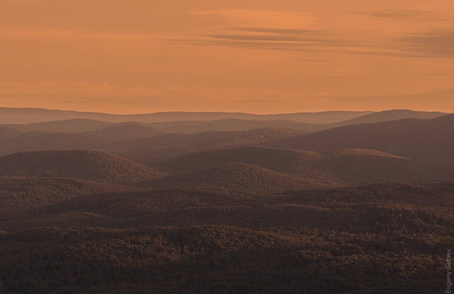 горы, урал, сугомак, сопки, пейзаж, марс, Евгений Гецев
