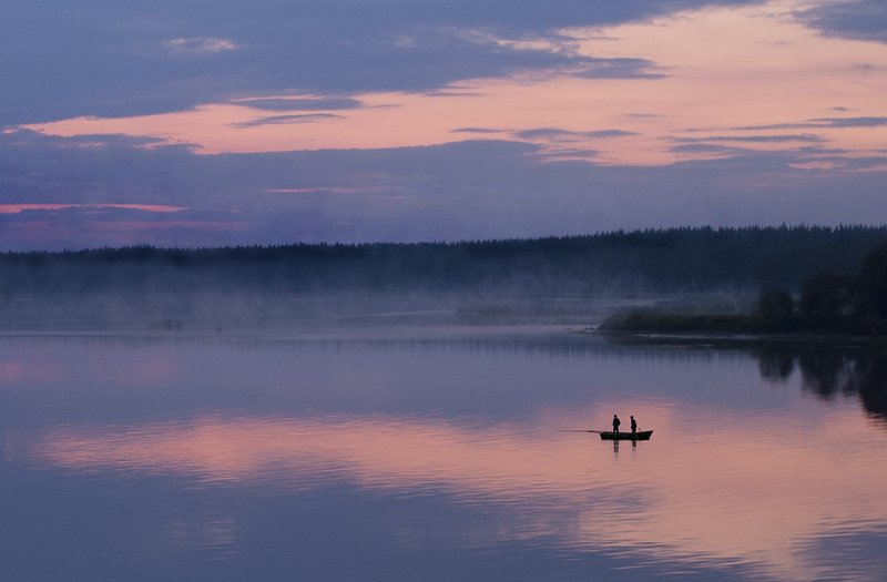 На вечерней зорьке фото превью