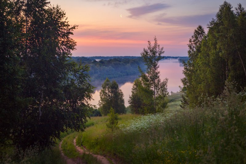 Спускаясь к Клязме фото превью