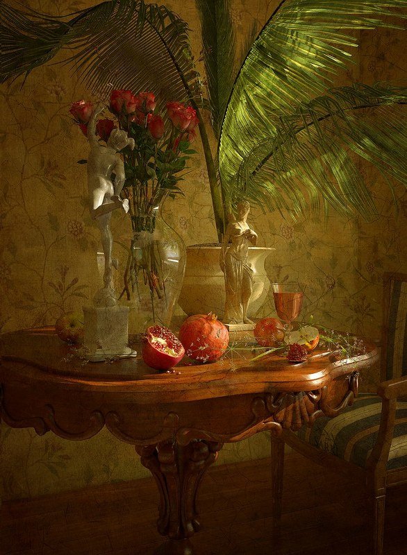 3ds max mercury photoshop Меркурий в апартаментах. фото превью