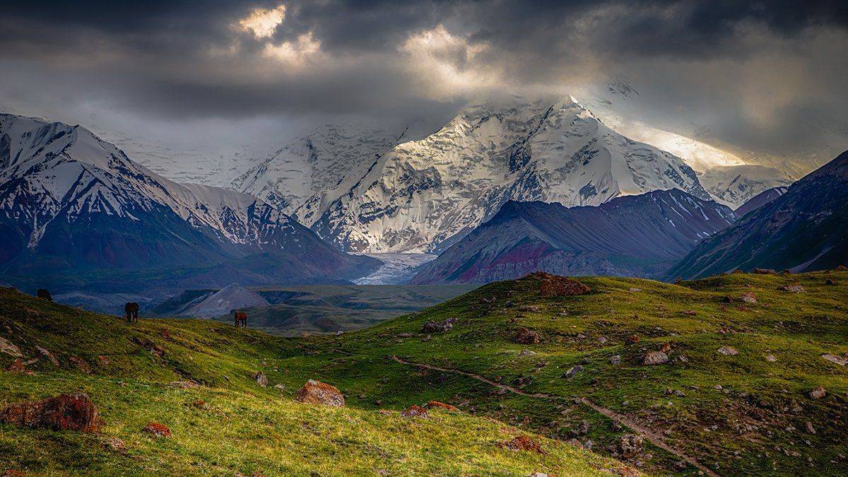 кыргызстан, горы, Элина Магалимова