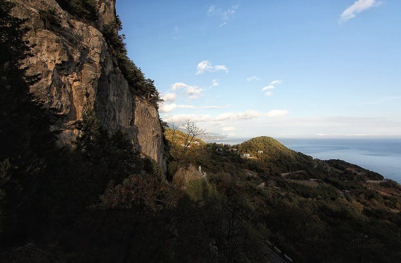 крым, природа, горы, море, альпинисты, памятник Альпинистам посвящается... фото превью