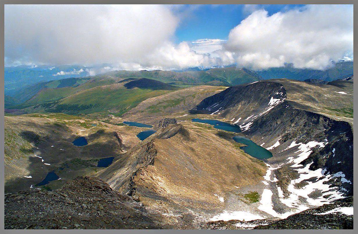 алтай, катунский хр. верховья р.акчан, АНАТОЛИЙ ДОВЫДЕНКО