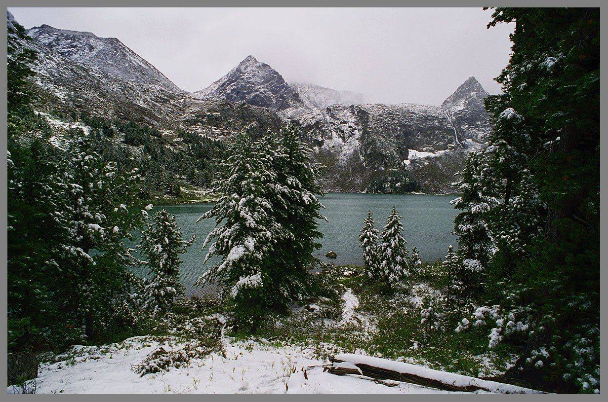 алтай, лето, катунский хр. оз.н.крепкое, АНАТОЛИЙ ДОВЫДЕНКО