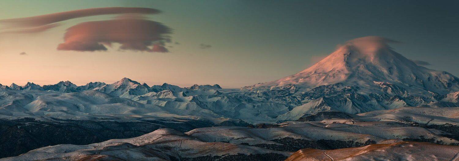 рассвет, эльбрус, Николай Мысливцев