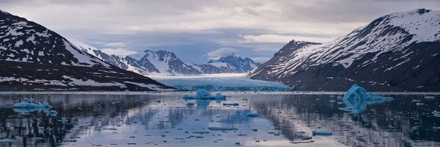 ледник, монако., шпицберген., monaco, glacier., spitsbergen., svalbard., norway., Майк Рейфман