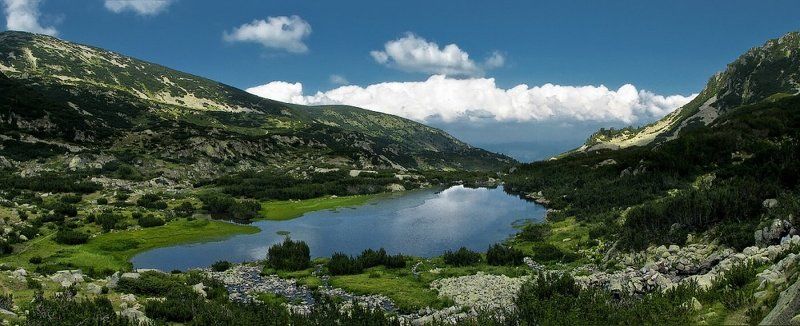 Рибное озеро гора Пирин (Fish lake in Pirin mountain) фото превью