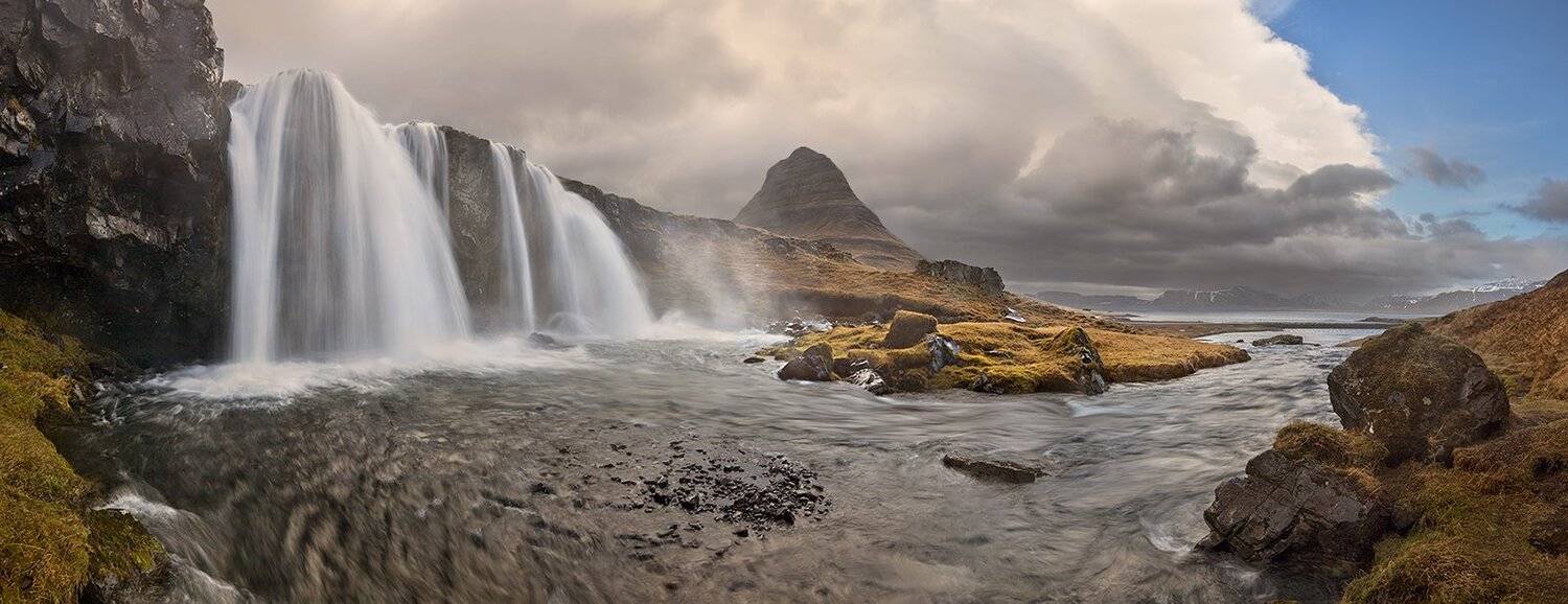 исландия, kirkjufellsfoss, Yury Pustovoy