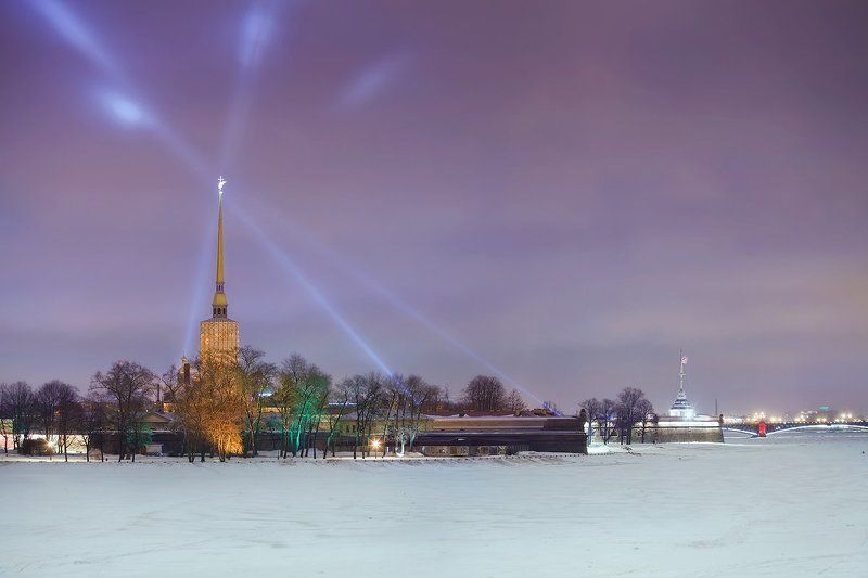 Про укутанный собор и ангела хранителя под моросящим февральским дождем.. фото превью