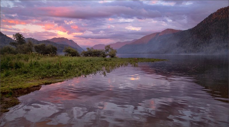 Вечерний пейзаж фото превью