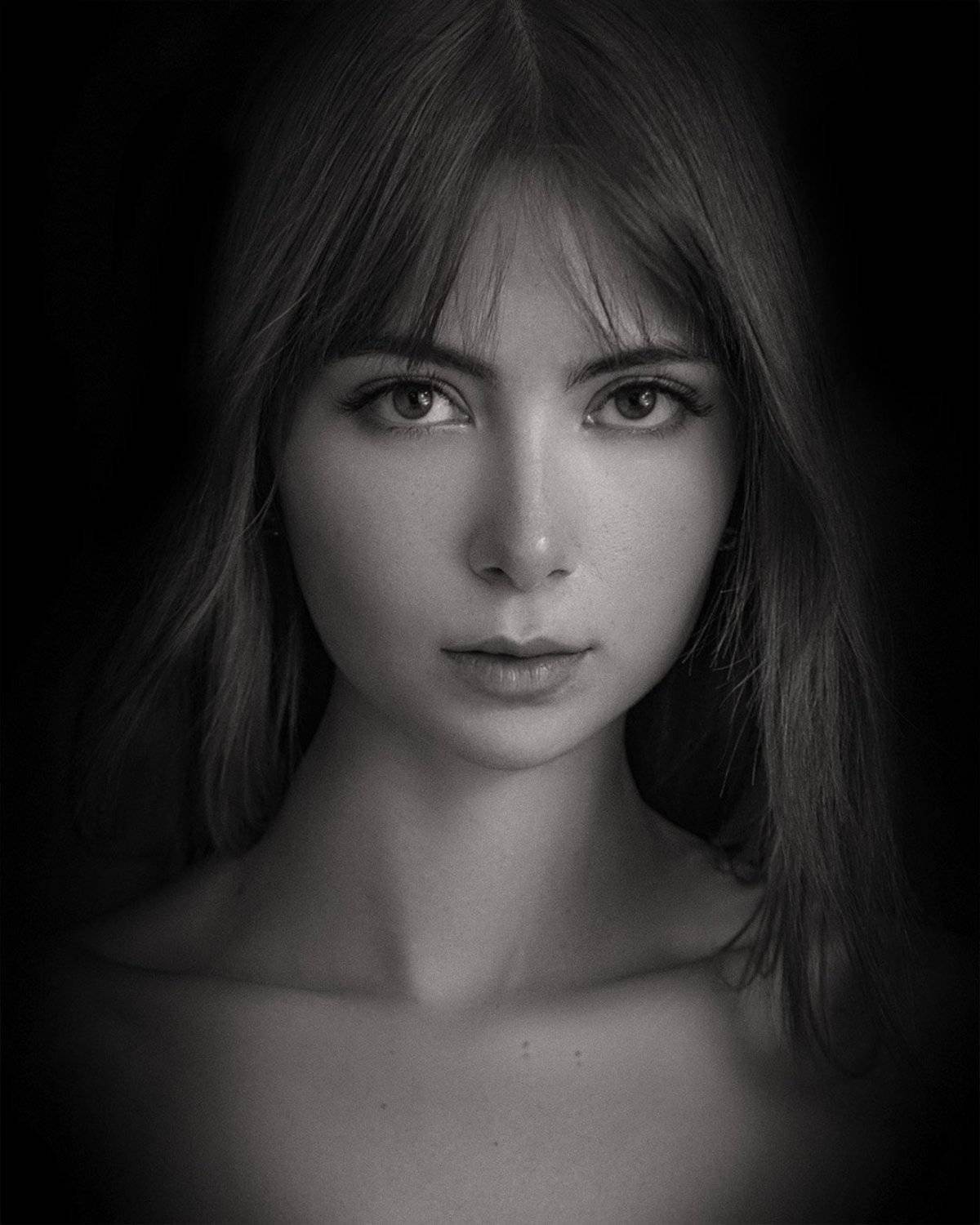 art, portrait, girl, model, арт, портрет, девушка, модель, Евгений Сибиряев