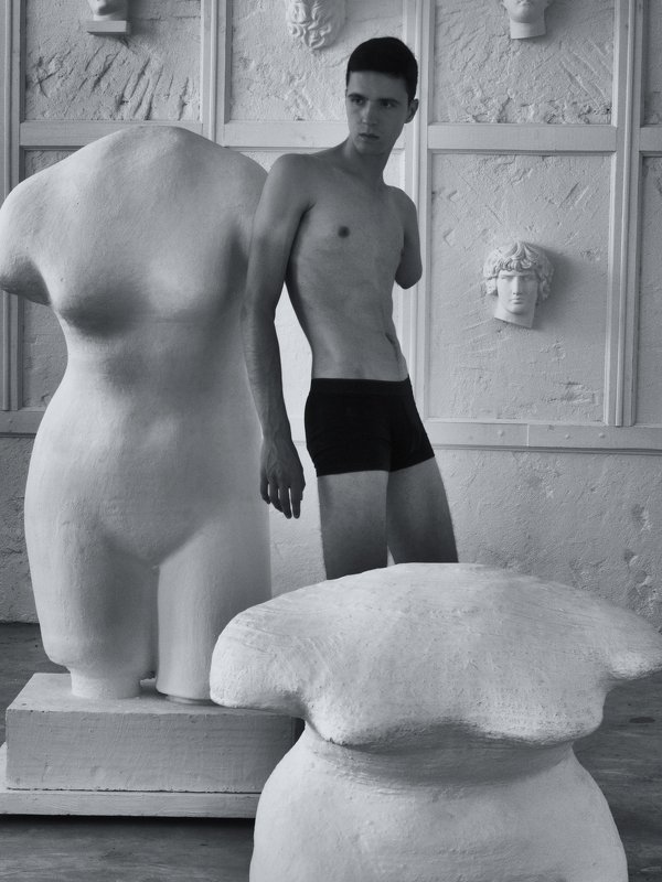 Perfection, Beauty, Imperfection, Black and white, Monochrome, Portrait, Man, Studio, Philosophy (Im)Perfection фото превью