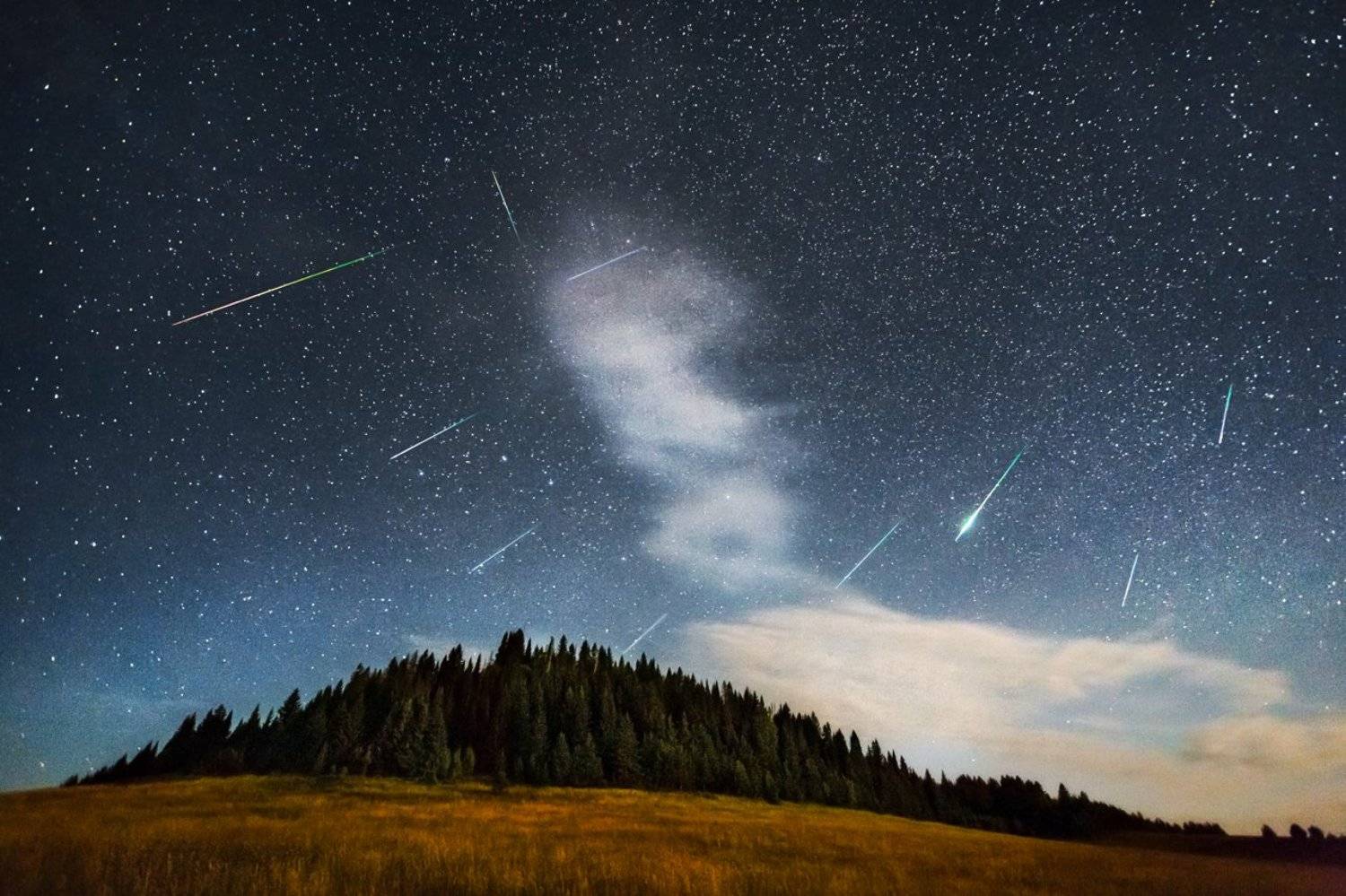 персеиды, метеоры, звездное небо, ночь, звездопад, астрономия, шаркан, Vyacheslav Lozhkin