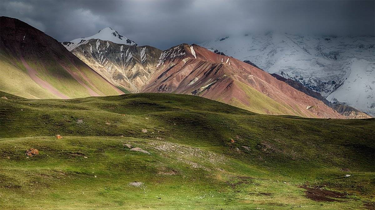 кыргызстан, горы, Элина Магалимова