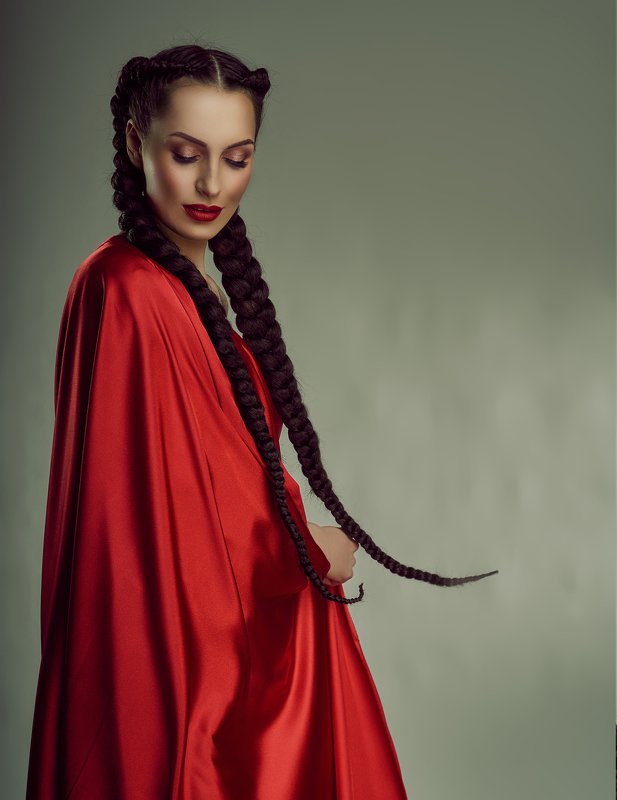 red girl фото превью