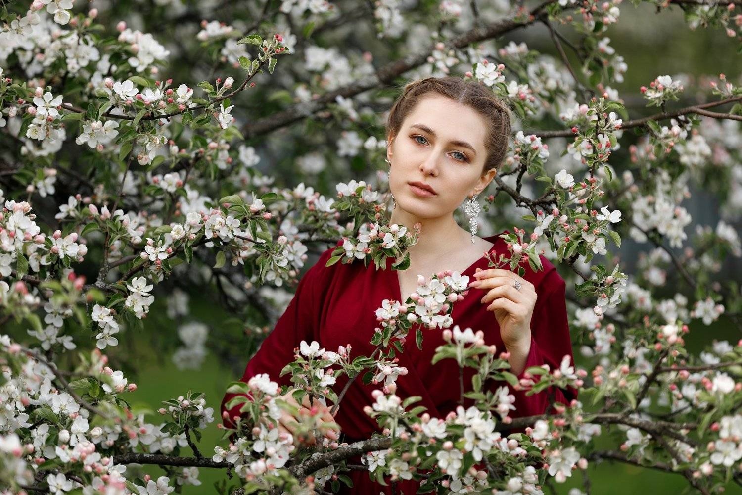 портрет, девушка, Сергеев Сергей