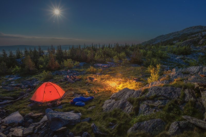 Лунная ночь фото превью