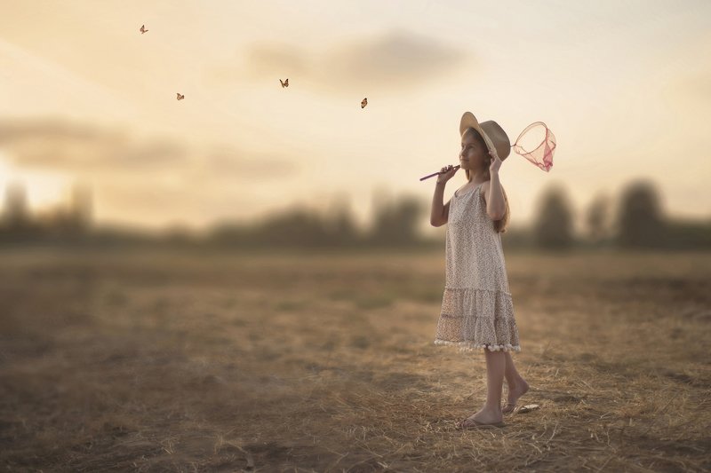 butterfly girl фото превью
