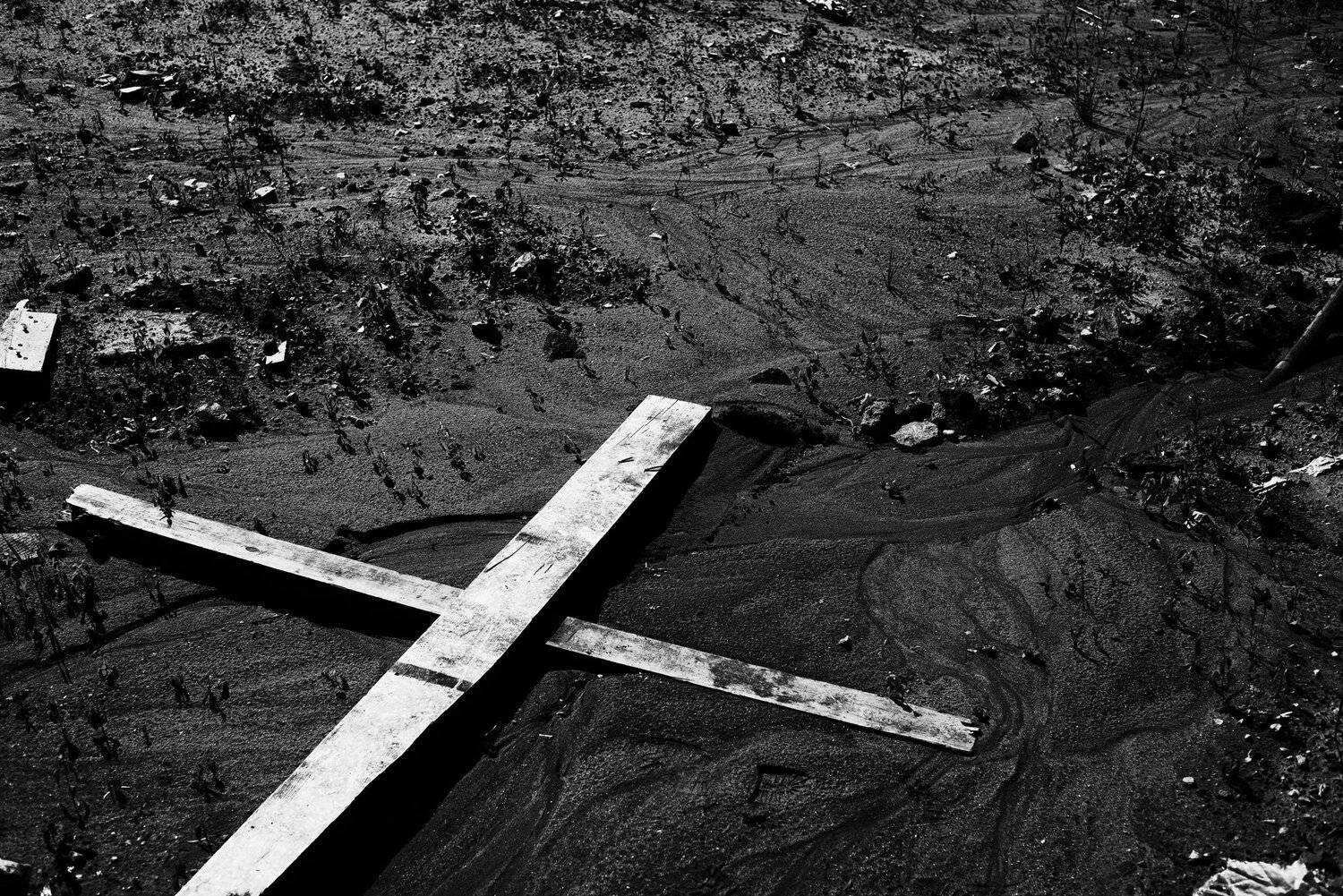 крест, песок, доски, Алексей Егоров