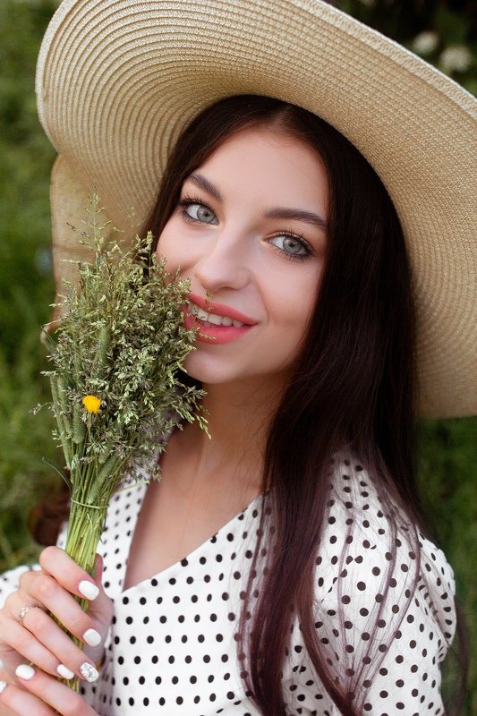 plan air, женский портрет, пикник, лето Аня фото превью