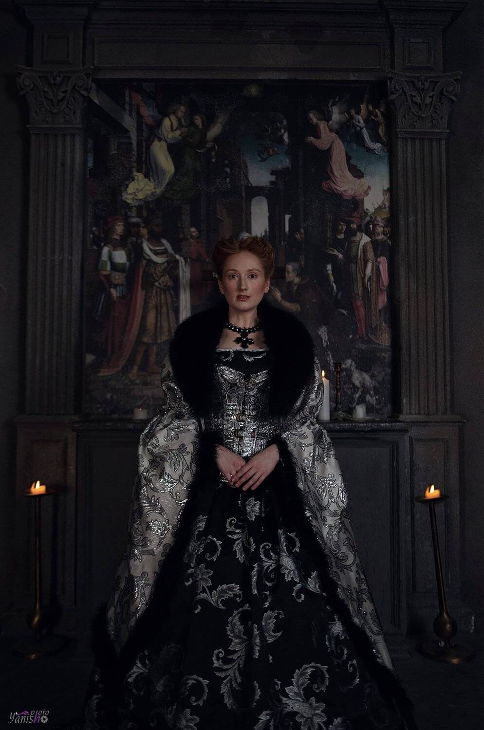 фотосъемка, портрет, история, девушка, историческаясъемка, мариястюард, двекоролевы, девушка, рыжая, Янина Ермакова