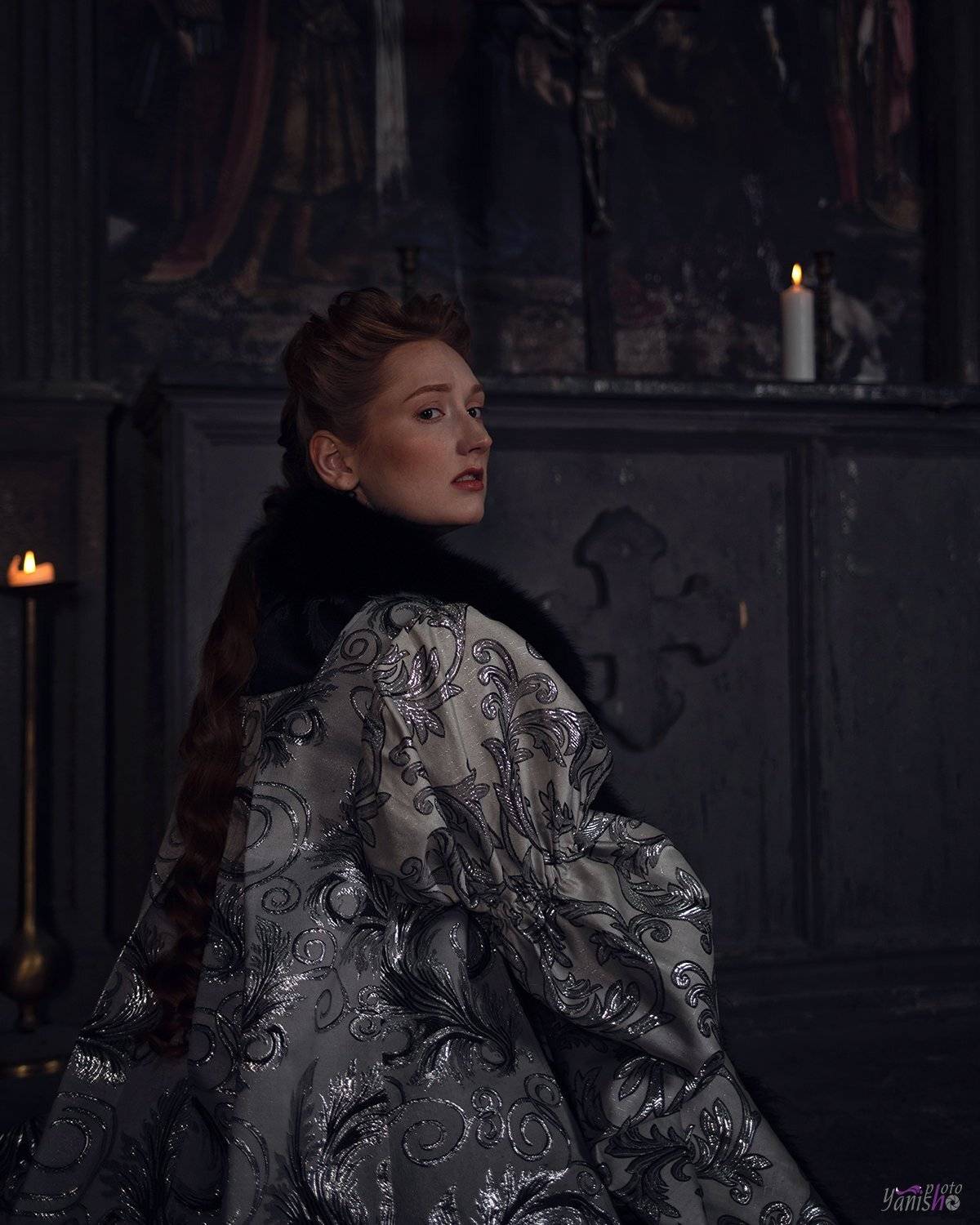 фотосъемка, портрет, история, девушка, историческаясъемка, МарияСтюард, двекоролевы, девушка, рыжая, Янина Ермакова