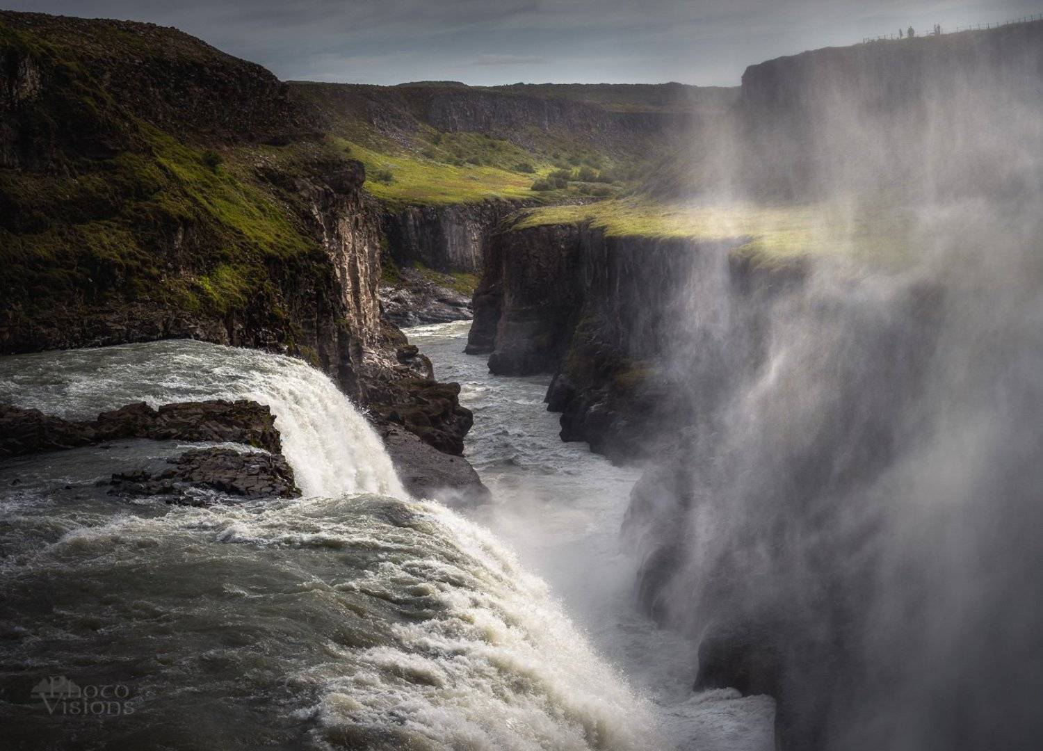 waterfall,iceland,gullfoss,falls,summer,river,mountains,nature, Adrian Szatewicz