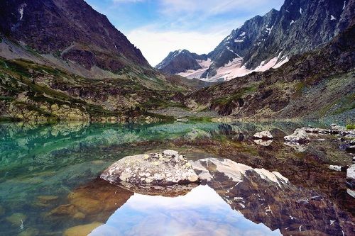 Высокогорное озеро Куйгук...