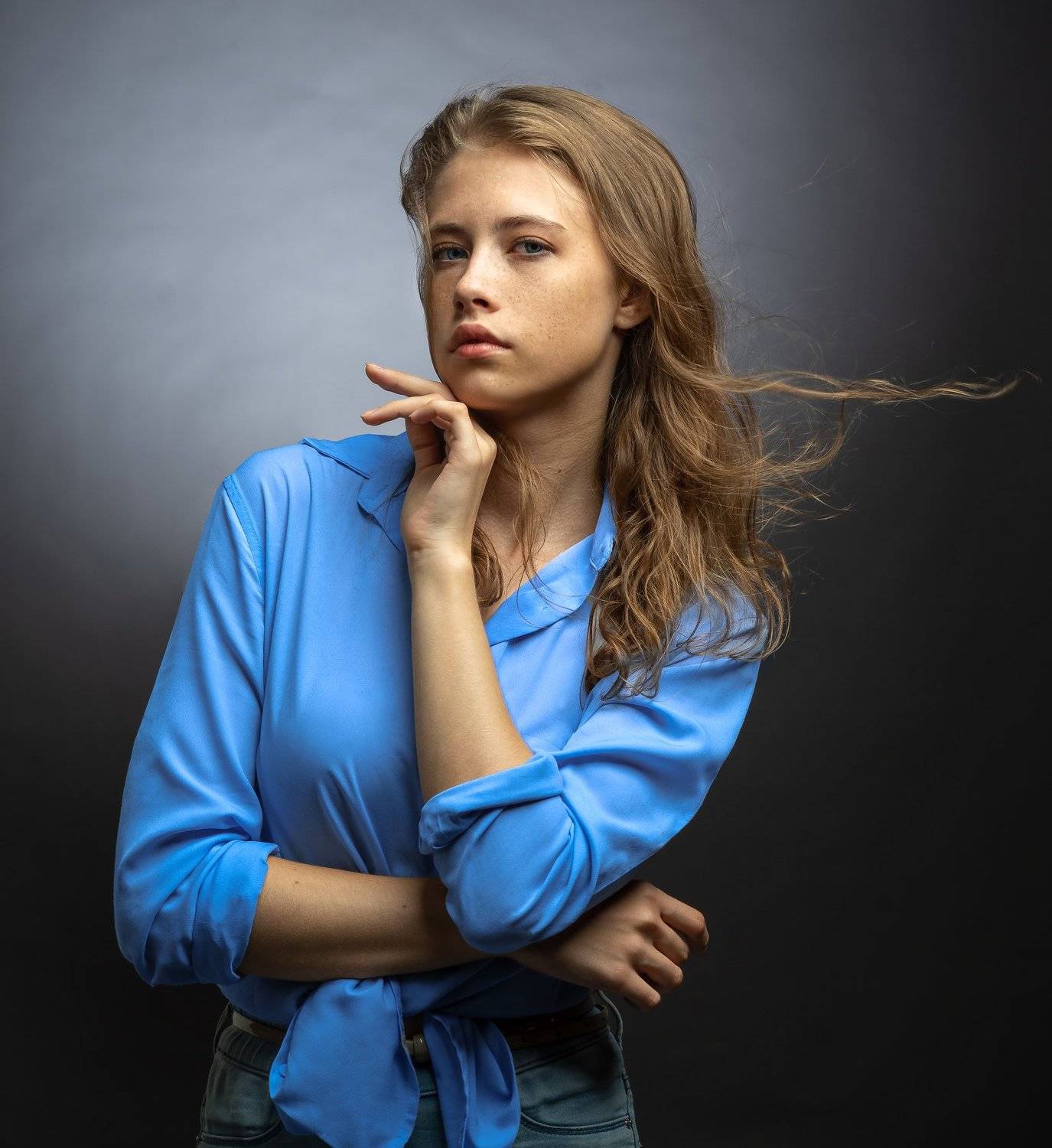 женский портрет,студийный портрет, Зураб Бабаев