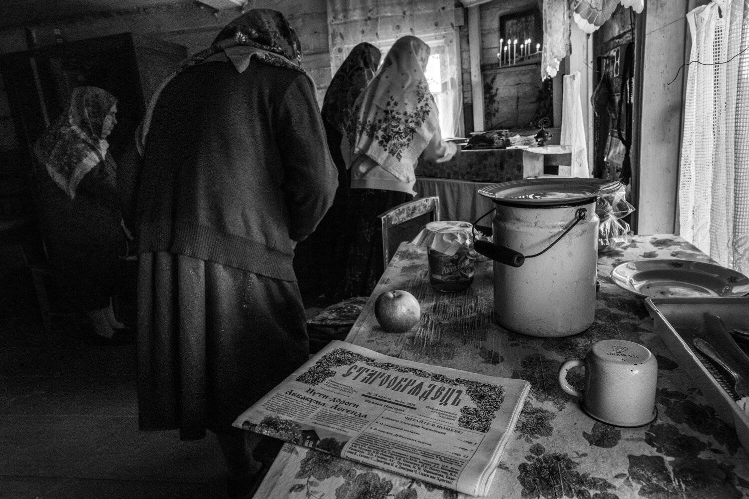 старовер, репортаж, черно белое, Андрей Грибов