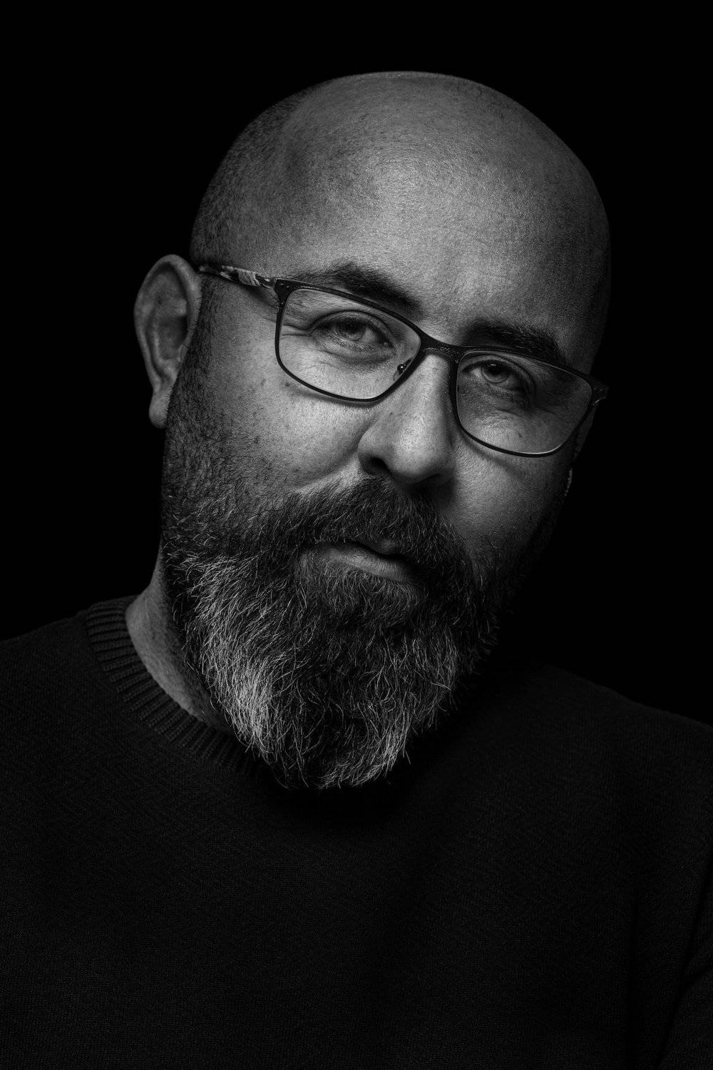 portrait, face, glases, blackandwhite, Андрей Любицкий