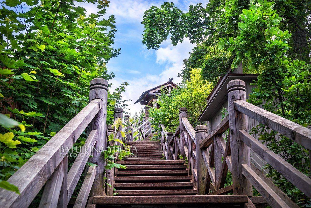 плес, плёс, гора левитана, лестница, Юлия Батурина