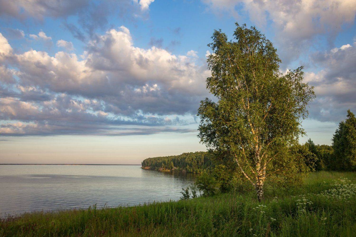 июль небо облака море, Дмитрий Алексеев